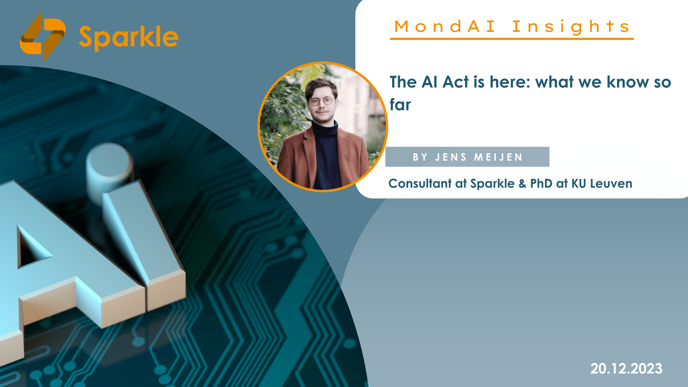 AI Act is here blog cover